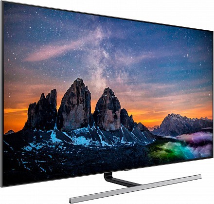 Телевизор Samsung 65 серия Q 4K Smart QLED TV 2019 Q80R серебряный"