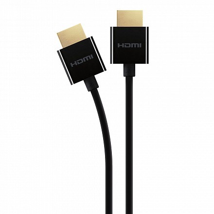 Кабель moonfish HDMI 4K, 2 м черный