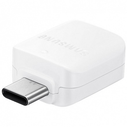 Переходник Samsung OTG USB Type-C на USB белый