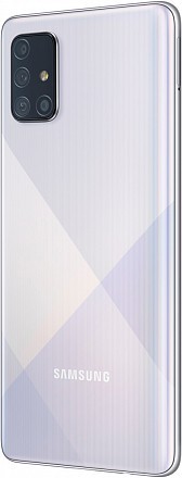 Смартфон Samsung Galaxy A71 128 ГБ серебристый