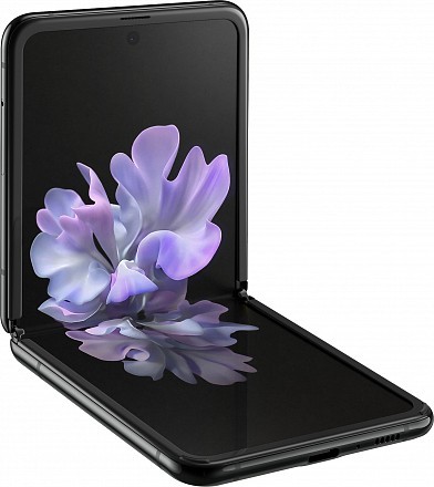Смартфон Samsung Galaxy Z Flip 256 ГБ черный бриллиант