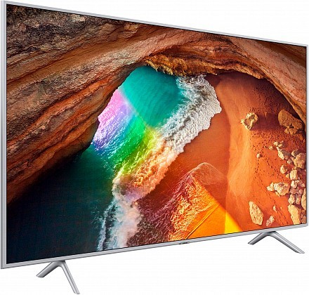 Телевизор Samsung 55 серия 6 4K Smart QLED TV 2019 Q67R серебряный"